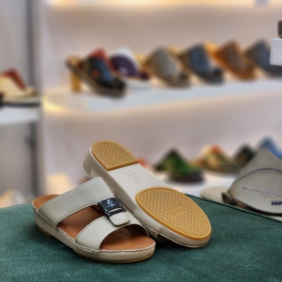 صورة حذاء تميمي جلد طبيعي مديل ت13